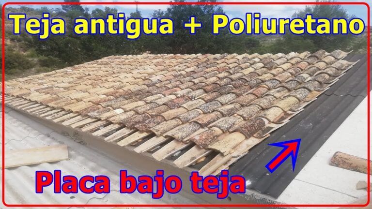 Optimizaci&oacute;n en la instalaci&oacute;n de tejas con poliuretano
