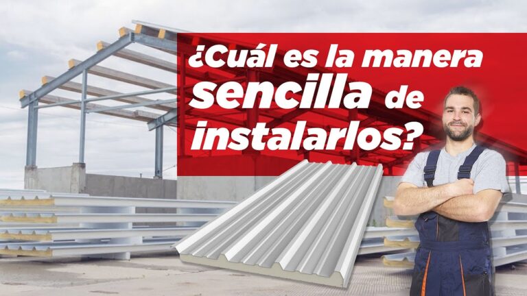 Cerramientos met&aacute;licos de calidad con panel sandwich
