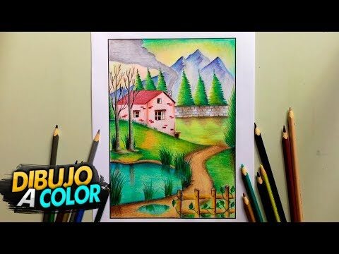Armonía de colores y texturas con tejas